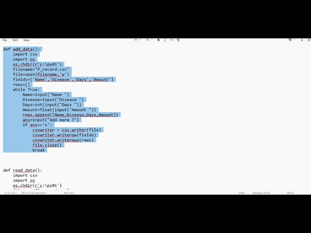 Working with CSV files in Python, CBSE 2026 Topic