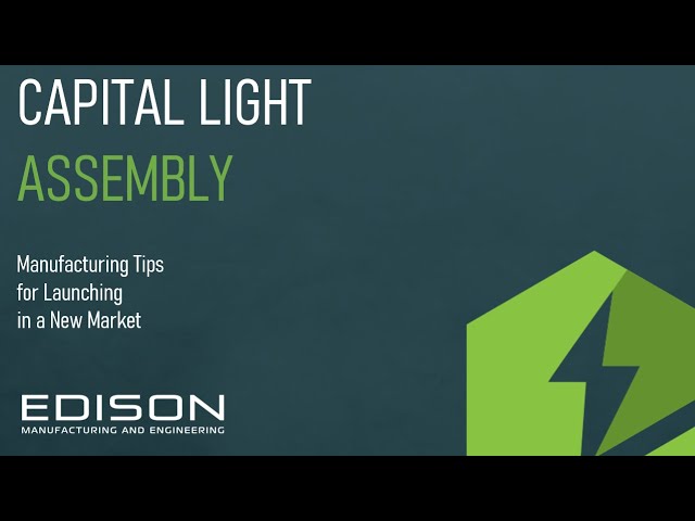 Manufacturing Tips for Launching in a New Market