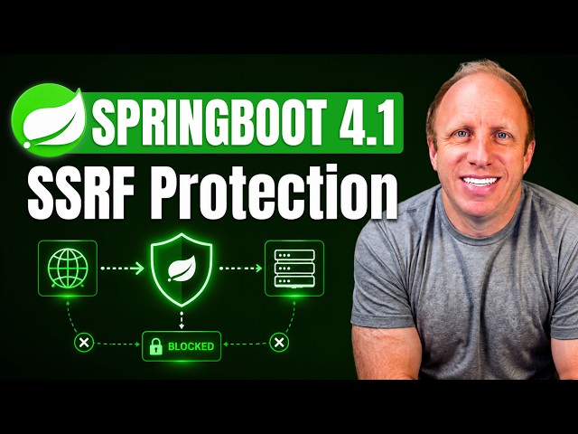 Spring Boot 4.1: Block SSRF Attacks with InetAddressFilter