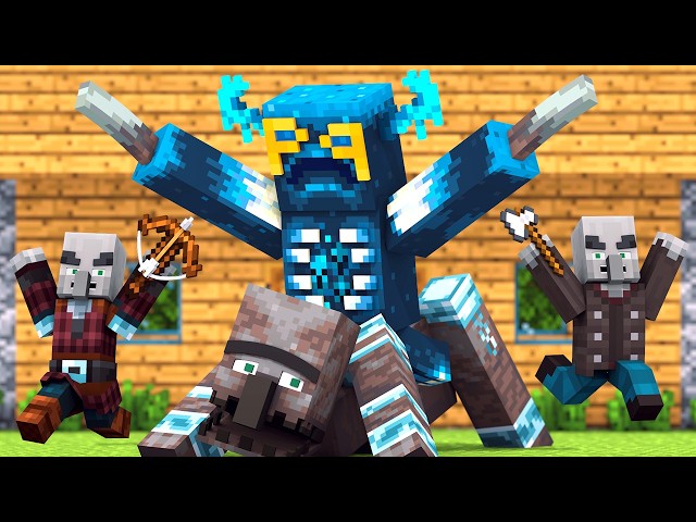 Warden & Villager vs Pillager Life : FULL ANIMATION - Minecraft Animation