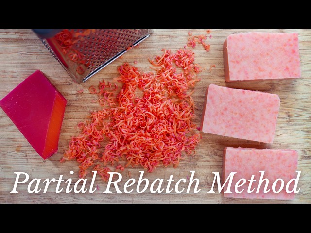 Turn Old Soap into New Soap (Partial Rebatch Soapmaking Method)