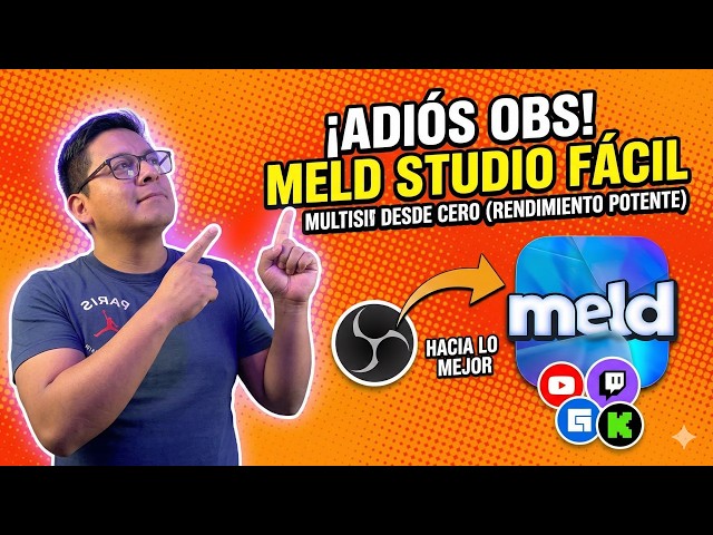 Meld Studio: The best alternative to OBS for low-spec PCs (Tutorial)