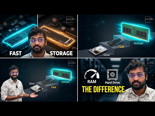Primary vs Secondary Memory: RAM vs Hard Drives Explained