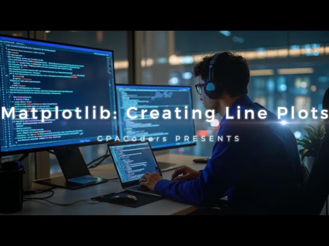 CPA Coders - Course #163 - Matplotlib - LinePlot