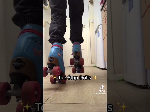 ROLLER SKATING IN SMALL SPACES  -  Beginners Roller Skating Tutorial - 4 Exercises