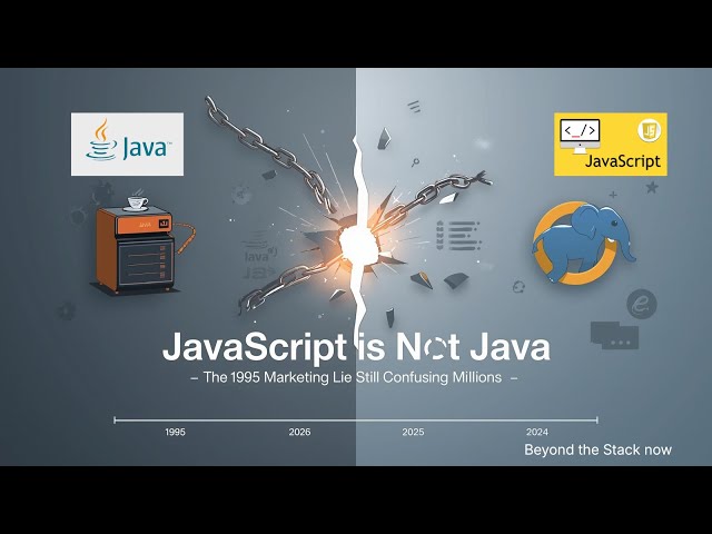 JavaScript Myth Busted: Not Related to Java 🚫 | Beyond the Stack Now