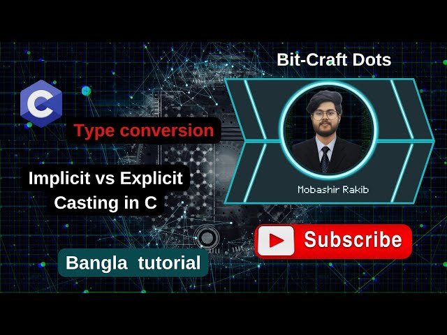 Master Type Conversion in C 🔥 | Implicit vs Explicit Casting Explained with Examples"