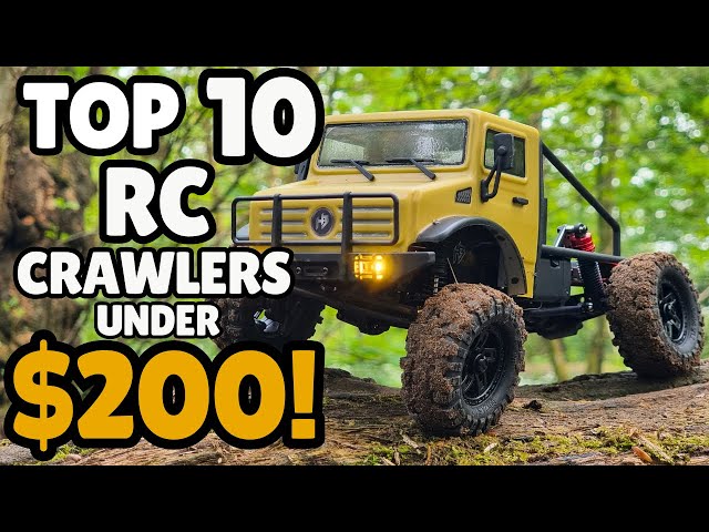 Top 10 RC Crawlers Under $200