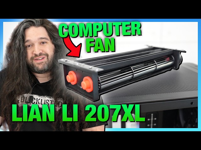 Lian Li's Double-Barrel Crossflow Fan | Lancool 207XL, Lancool 4, & USB Engineering, ft. CEO