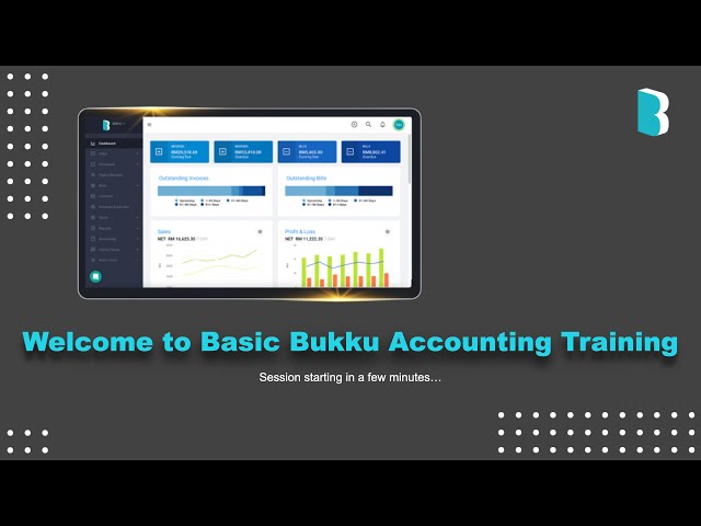 Basic Bukku Accounting Software Training - English