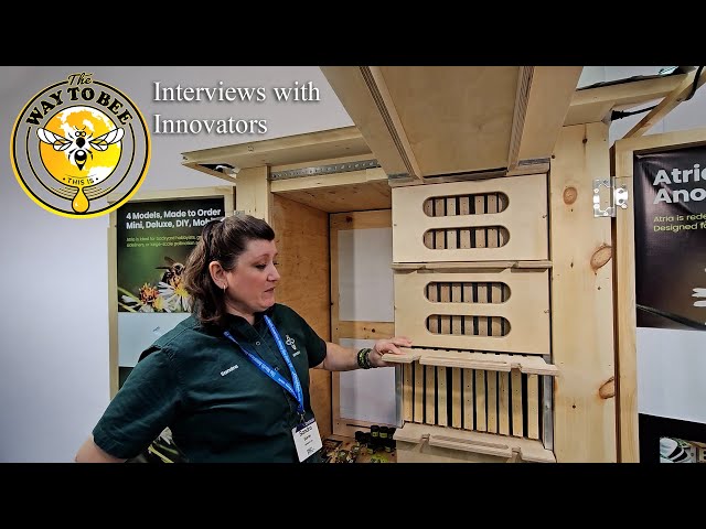 AZ style Beekeeping with Langstroth Frames, Insulated Building, by Apiverte