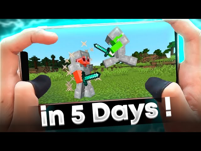 How I Mastered MCPE PVP in 5 Days ?