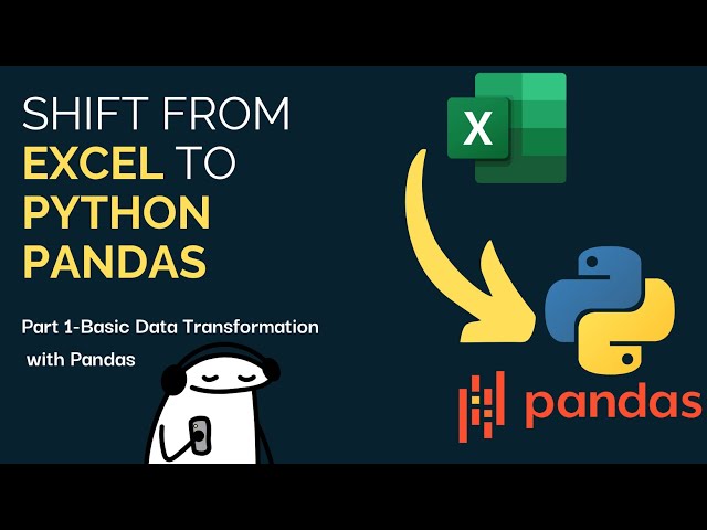 Python Pandas for Excel users -- Part 1: Basic Data Manipulations!