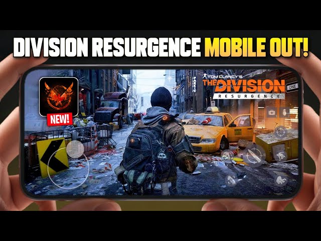 🎮 The Division Resurgence is BACK on Mobile! (Android/iOS) - Insane Graphics Open World Shooter RPG