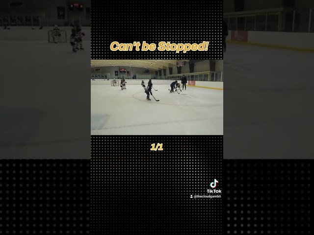 🏒🔥 Can't be Stopped! #hockey #usahockey #youthhockey