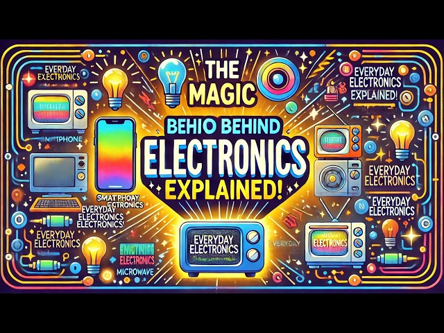 The ✨Magic✨ Behind Smartphone, Microwave, and TVs #techexplained