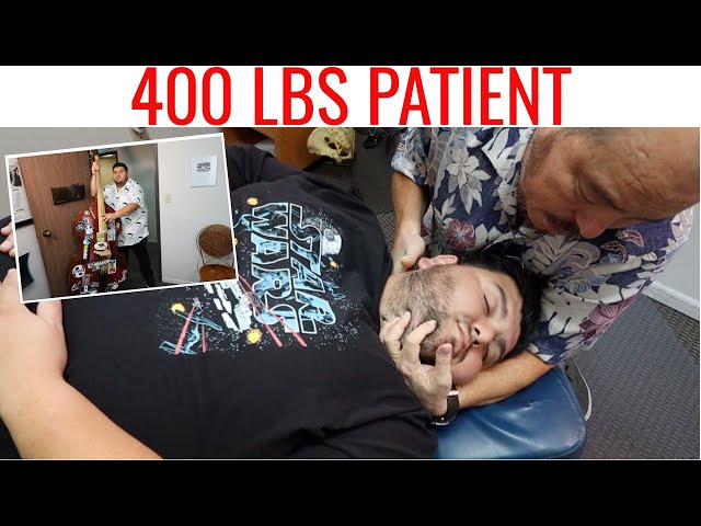 Professional Musician w/ Back & Neck Pain gets Chiropractor Cracking 1/2