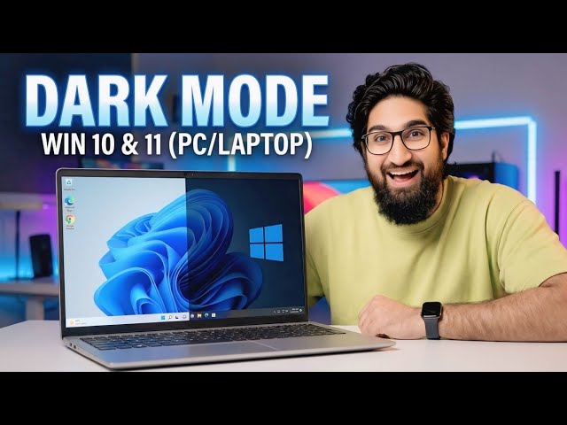 How to Enable Dark Mode on Windows 10 & Windows 11 (Laptop & PC) | Dark Theme Tutorial 2026