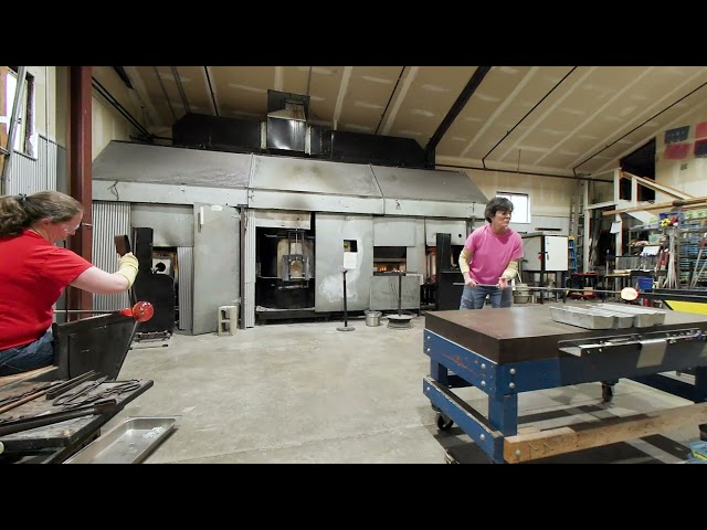 Glassblowing at BCGC (VR180 Video)