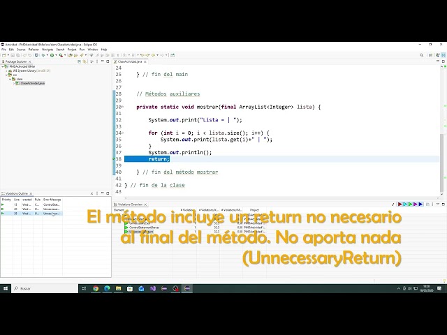 PMD Eclipse - Análisis de una solución java - Paso a paso (Reglas Code Style)
