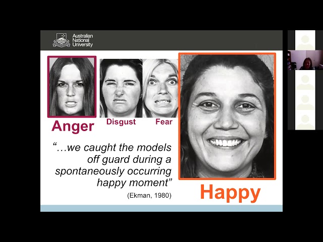 Cecil Gibb Research Seminar Series: Why faking it isn’t making it in facial expression research