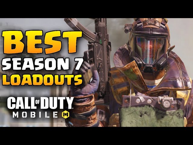 BEST LOADOUTS for Season 7 in Call of Duty Mobile (CoD Mobile loadouts)