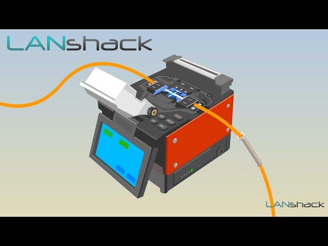 How To Fusion Splice Fiber Optic Cable - Animated