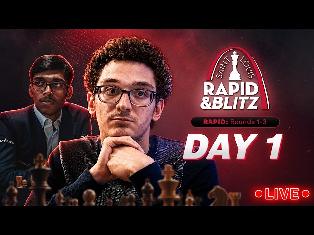 2026 Saint Louis Rapid & Blitz: Day 1 | #GrandChessTour