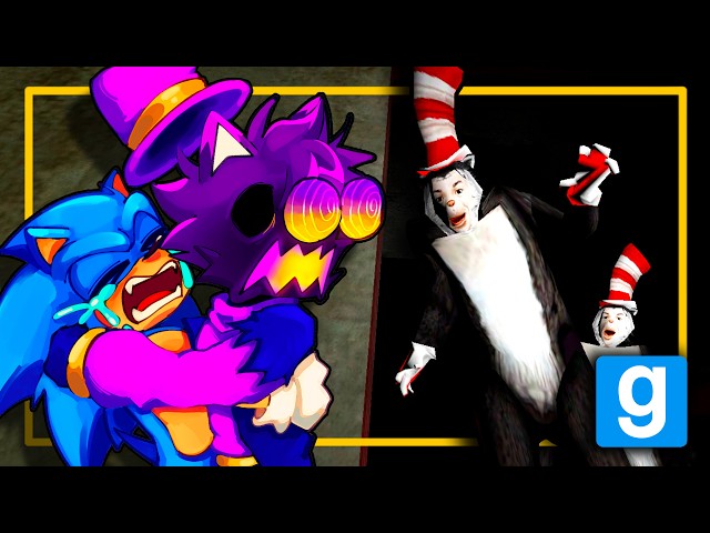 THE CAT IN THE HAT llego a GMOD y es HORRIBLEMENTE ¡ATERRADOR! (Garry's Mod ESCONDITE)
