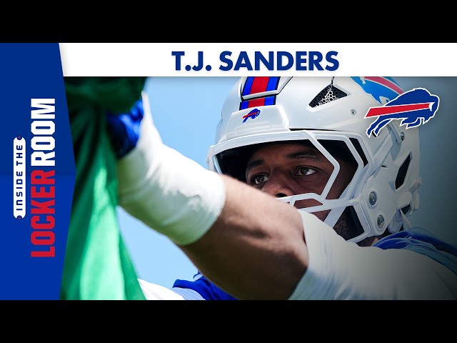 T.J. Sanders On Preparing At OTAs | Buffalo Bills