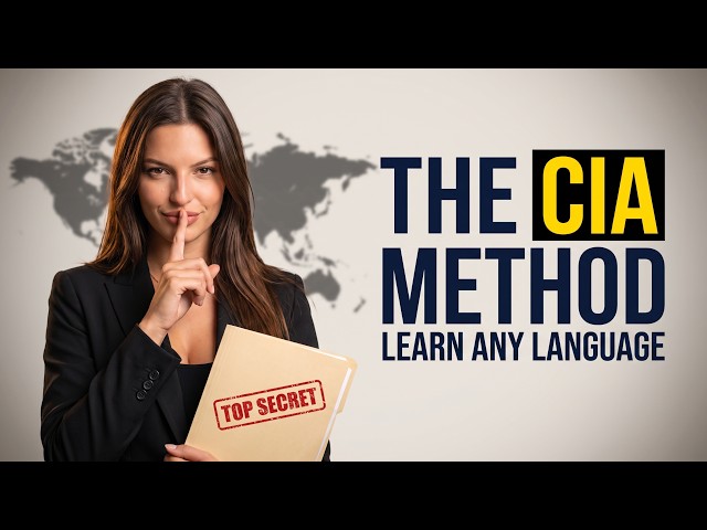 The Secret CIA Method to Learn Any Language in 11 Days