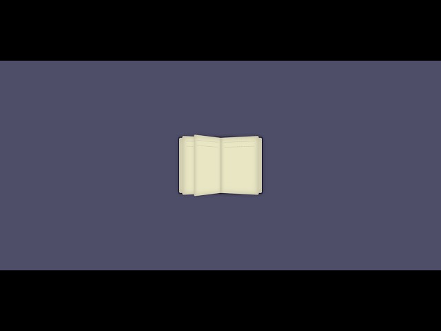Book Animation with Simple HTML CSS Animation