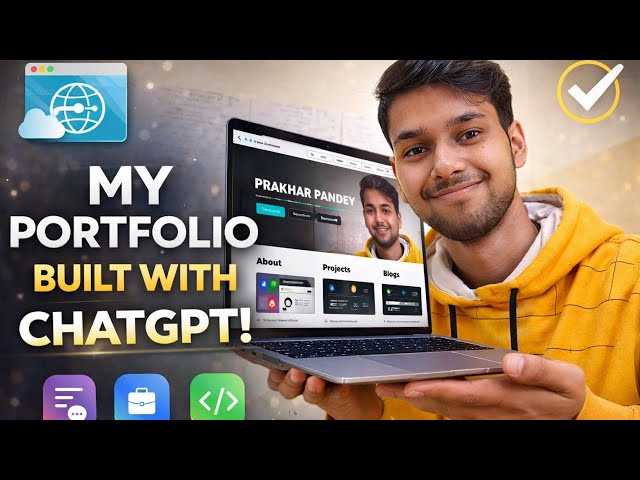 ChatGPT Built My Developer Portfolio Website | Full Breakdown