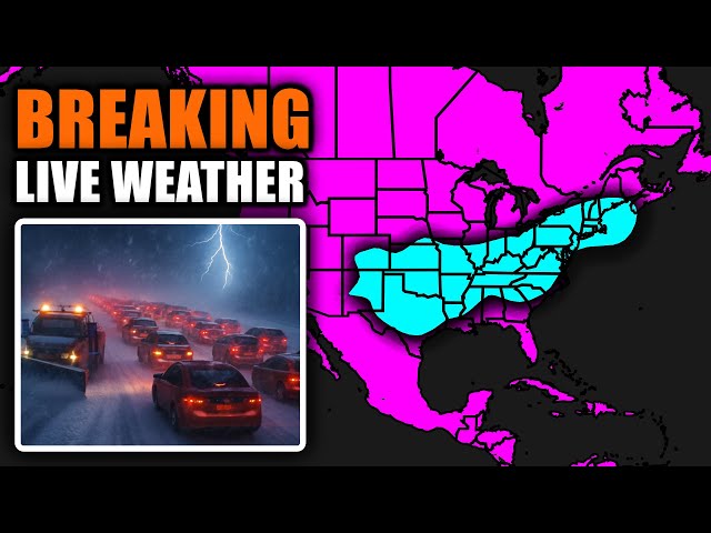 🔴 LIVE - Major Winter Storm PRE Coverage - Forecast Model Breakdown