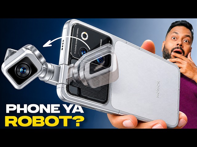 Honor Robot Phone Unboxing & First Look ⚡ This Phone Is Alien!