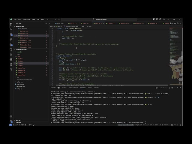 4/17/2024 Cuda Kernels, Visualizations, and JEPA