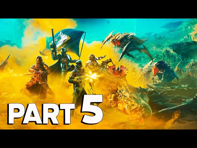 "HELLUVA Time: HELLDIVERS 2 Walkthrough Gameplay Part 5 (No Commentary)"
