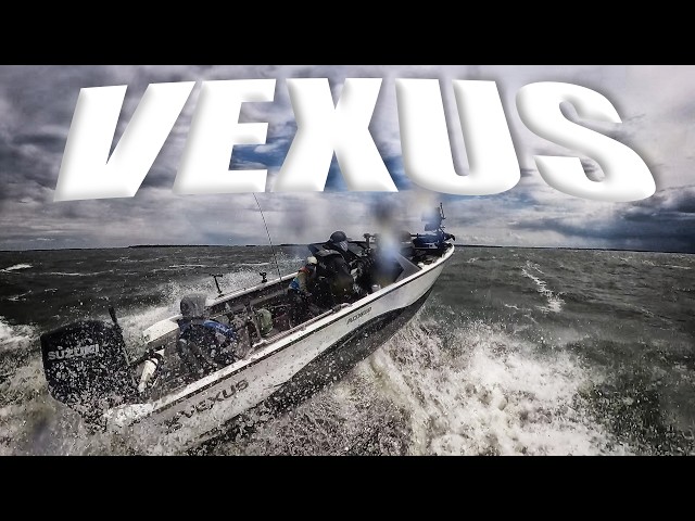 Testing the New VEXUS Boat on Devil's Lake, ND