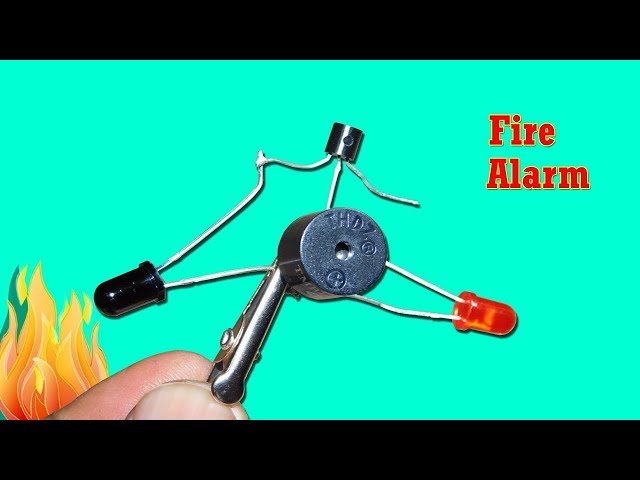 How to make Fire Detector Alarm at home || Very Simple ||