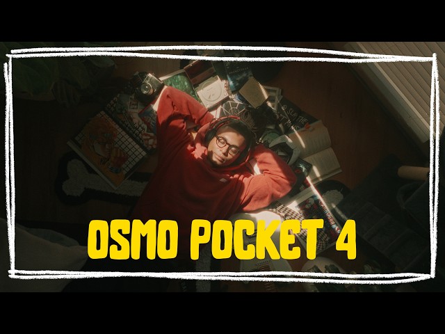 DJI Osmo Pocket 4 Cinematography Breakdown (Cinematic Filmmaking at Home)