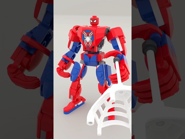 LEGO 76308 Spider-Man Mech Speed Build #lego #legomech #stopmotion