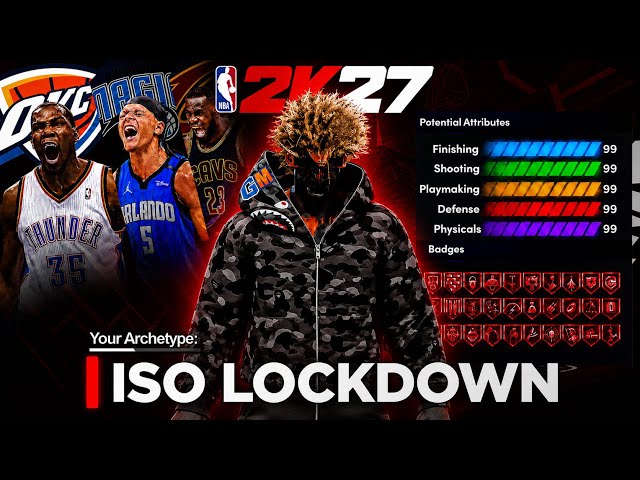 THIS 6’6 ISO LOCKDOWN BUILD WILL BREAK NBA 2K27! BEST LOCK BUILD + BADGES, BUILDER TIPS & MORE