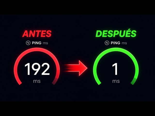 Cómo ACELERAR tu INTERNET al MÁXIMO y BAJAR el PING | Internet mas Rapido 2026