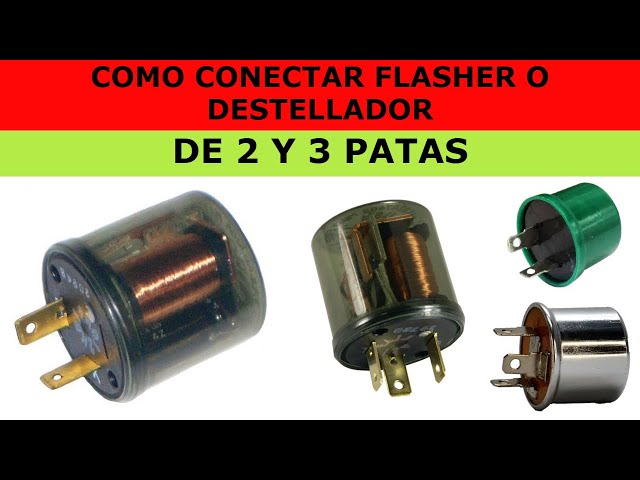 HOW TO CONNECT FLASHER * 2 AND 3 LEGS *