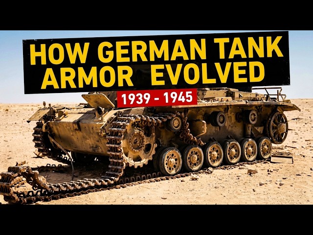 German WW2 Tank Armor Explained
