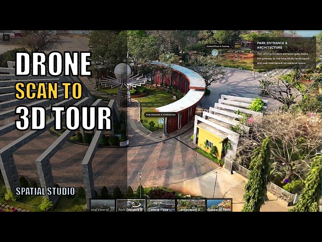 Drone Scan to Interactive 3D Tour | Gaussian Splat Demo