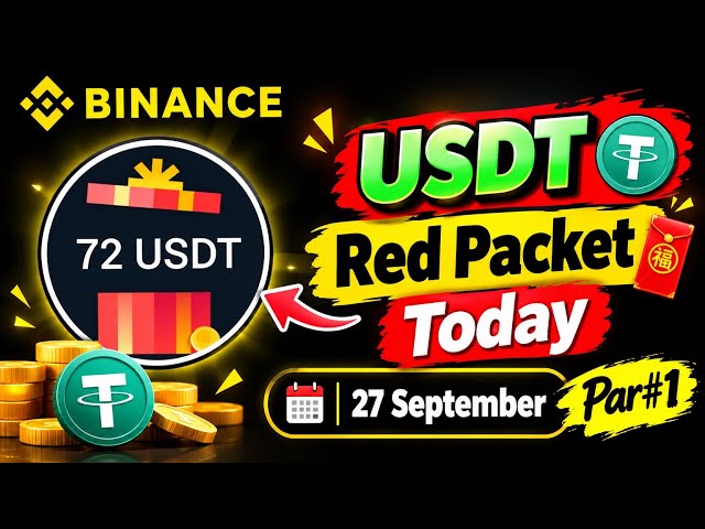🔥 Red Packet Code Today | Binance Red Packet Code Today | 27 Sep | Part #1 🎁