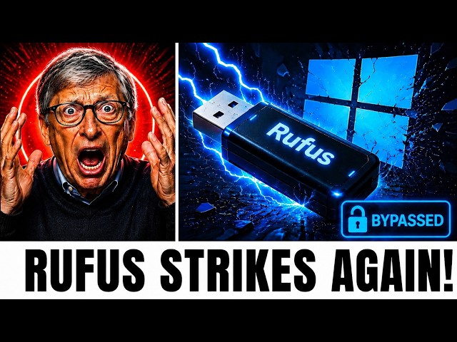 Rufus JUST DESTROYED Windows 11 As Millions Watch Microsoft COLLAPSE!