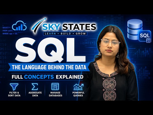Start Learning SQL Today! | Learn SQL Basics Step by Step | Sky States LLC
