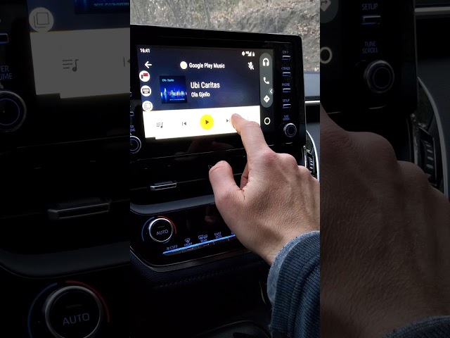 Android Auto on Toyota Corolla 2019